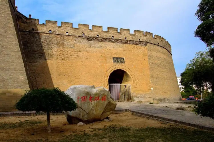 榆林古城墙遗址