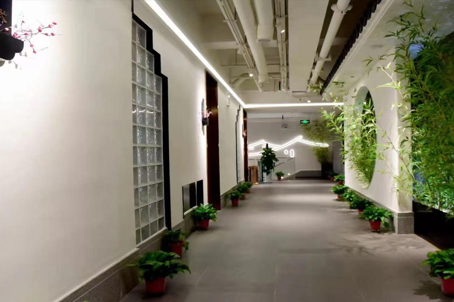 博心大观艺术中心团建基地就餐环境