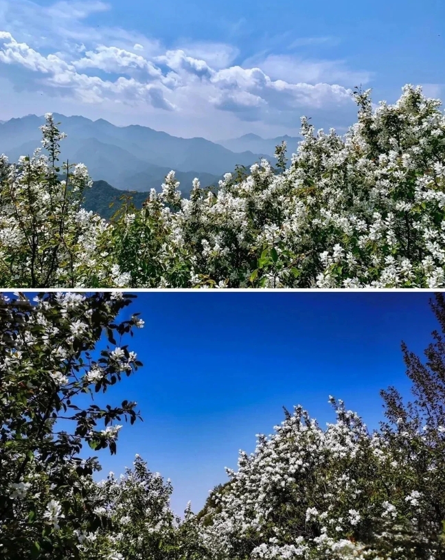 白石峪徒步路线