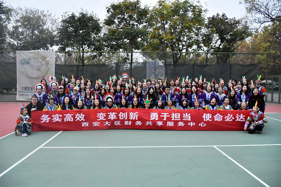 西安大区财务共享服务中心团建活动